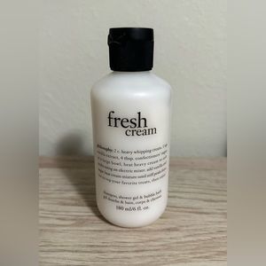 Philosophy: Fresh Cream Shampoo, Shower Gel, and Bubble Bath 6oz